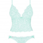 Delicanta top &amp; panties S/M mint