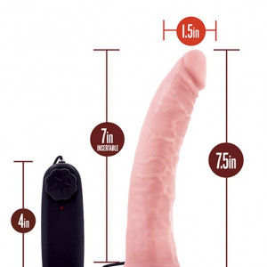 DR. SKIN DR. DAVE 7INCH VIBRATING COCK