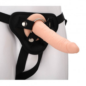 REALSTUFF STRAP ON REAL DILDO FLESH 1