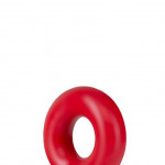 STAY HARD DONUT RINGS OVERSIZED RED