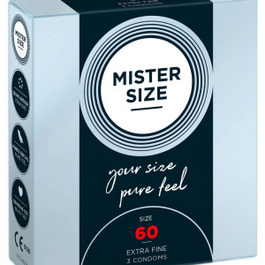 MISTER SIZE 60 mm Condoms 3 pieces