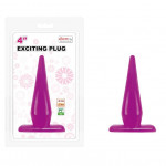 Charmly Exciting 4" Plug Purple
