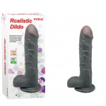 Charmly Realistic Dildo Black_B0O50_1