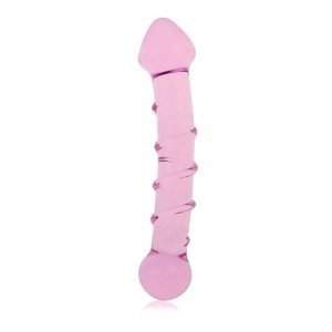 7" Glass Romance Pink 2