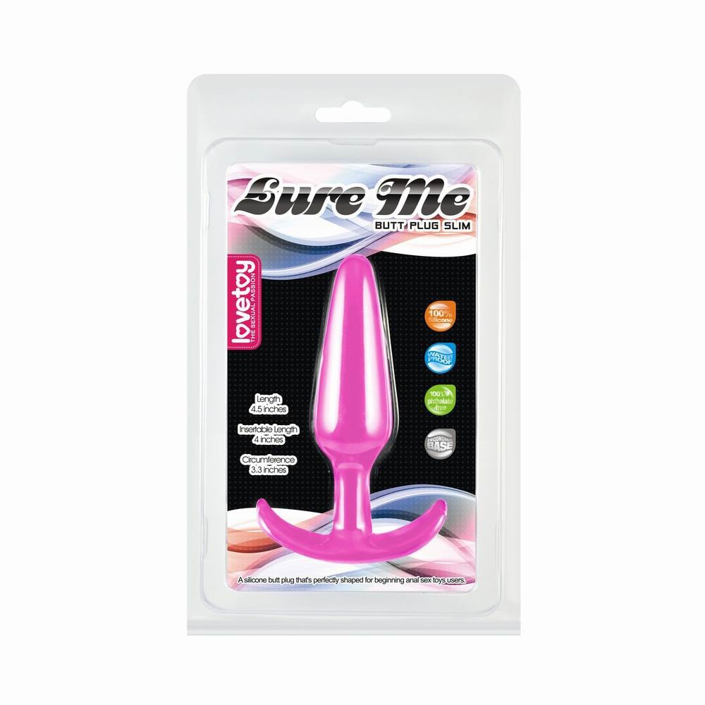 LURE ME Classic Anal Plug S Pink LURE ME Classic Anal Plug S Pink