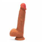 X-MEN 8.8 inch Dual Layered Dildo Brown