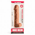 X-MEN Super Sized Dildo 11 inch Flesh II