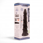 X-MEN 11.8 inch Butt Plug Black_B0O50_4