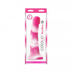 Colours - Pleasures - Yum Yum 8" Dildo - Pink