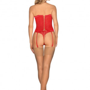 Flameria corset &amp; thong L/XL