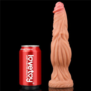 9.5" Dual-Layered Sillicone Cock