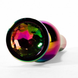 X-MEN Secret Shine Metal Butt Plug Rainbow S