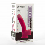 X-MEN 7.5" Dildo Colours Pleasure Black 2