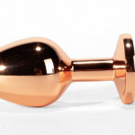 X-MEN Secret Shade Metal Butt Plug Rose L