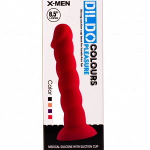 X-MEN 8.5" Dildo Colours Pleasure Black 2