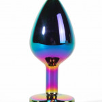 X-MEN Secret Shine Metal Butt Plug Rainbowheart L