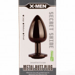 X-MEN Secret Shine Metal Butt Plug Gun Colour L