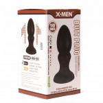 X-MEN 10" Huge Butt Plug Black 1