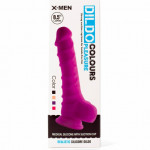 X-MEN 8.5" Dildo Colours Pleasure Black 1