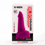 X-MEN 8.5" Dildo Colours Pleasure Black 5