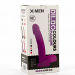 X-MEN 8.5" Dildo Colours Pleasure Black 4