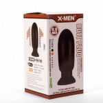 X-MEN 9.6" Huge Butt Plug Black 1