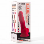 X-MEN 6.5" Dildo Colours Pleasure Black