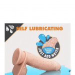 DR. SKIN 7INCH SELF LUBRICATING DILDO