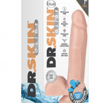 DR. SKIN 7INCH SELF LUBRICATING DILDO