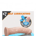 DR. SKIN 8INCH SELF LUBRICATING DILDO