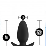 ANAL ADVENTURES SILICONE SADDLE PLUG