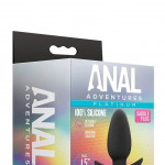 ANAL ADVENTURES SILICONE SADDLE PLUG