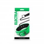 Electra - Collar &amp; Leash - Green