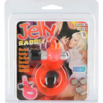 Jelly Rabbit Cockring Vibro