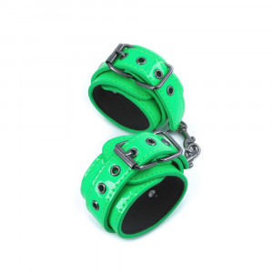 Electra - Wrist Cuffs - Green