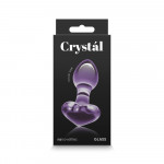 Crystal - Heart - Purple