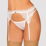 Bianelle garter belt white S/M