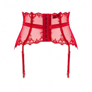 Lonesia garter belt red L/XL