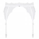 Bianelle garter belt white L/XL