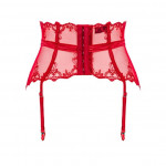 Lonesia garter belt red S/M