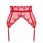 Lonesia garter belt red S/M