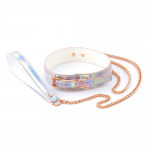 Cosmo Bondage - Collar &amp; Leash - Rainbow