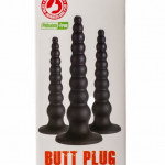 X-Men 7.87" Butt Plug Black S