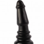 X-Men 10" Extra Girthy Butt Plug Black III