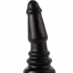 X-Men 10" Extra Girthy Butt Plug Black III