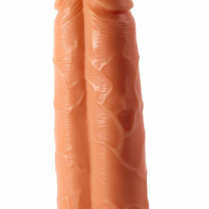 X-Men 11" 2-in-1 Dildo Flesh