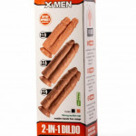 X-Men 11" 2-in-1 Dildo Flesh