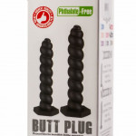 X-Men 9.45" Butt Plug Silicone Black M