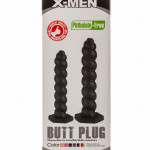 X-Men 9.45" Butt Plug Silicone Black M