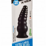 X-Men 10" Extra Large Butt Plug Black II